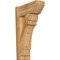 Ekena Millwork Olympic Slat Rough Sawn Outlooker, Western Red Cedar, 8"W x 18"D x 30"H OUT08X18X30OLY06RWR - alternate 1